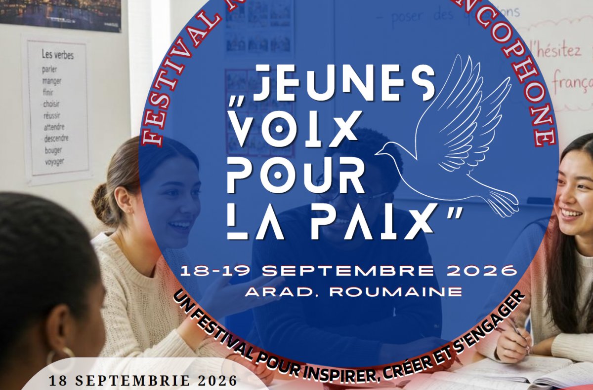 JEUNES VOIX POUR LA PAIX – tinerii își fac vocea auzită pentru pace, dialog și un viitor durabil
