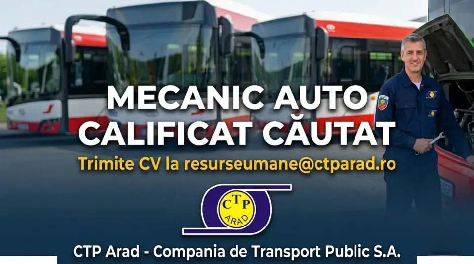 Compania de Transport Public angajeaza