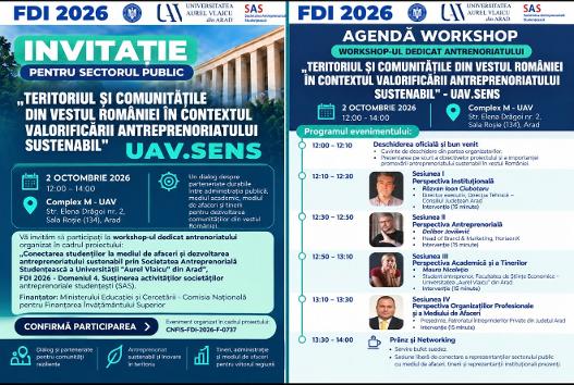 Ziua Cercetătorilor 2026, la Universitatea „Aurel Vlaicu” din Arad. Știința, inovația și educația STEM, în centrul evenimentului