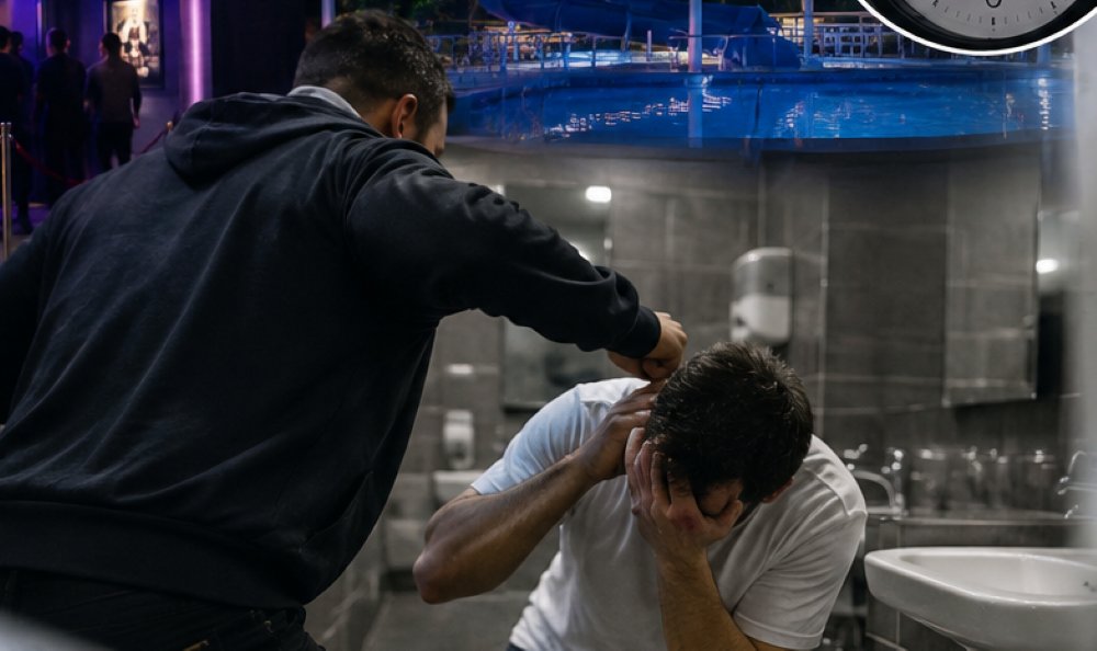 Bătaie în toaleta unui club de pe ștrand; agresorul, un adolescent de 17 ani, scapă de arest preventiv