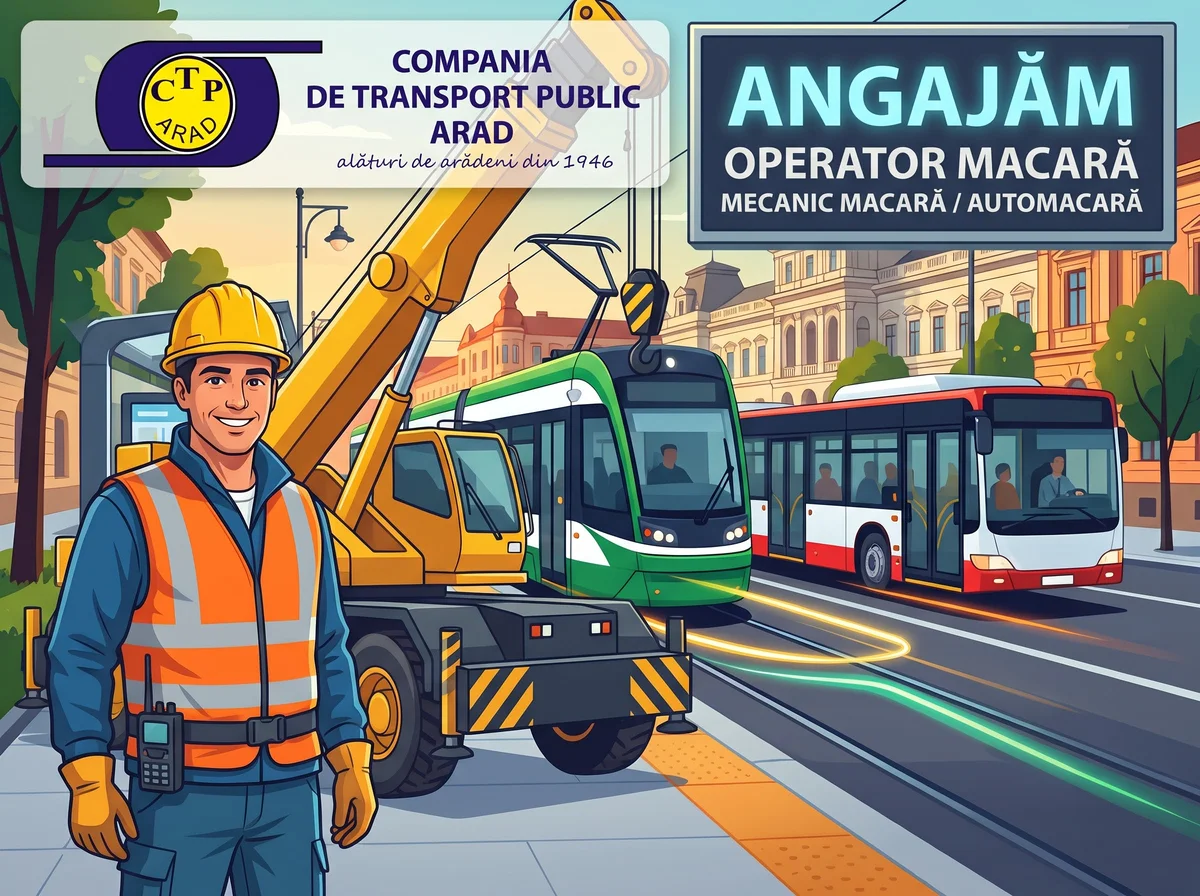 CTP Arad angajează automacaragiu 