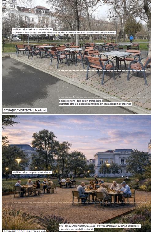 Parcul Mihai Eminescu din Arad va fi modernizat cu aproape 15 milioane de lei. Proiectul prevede mai mult spațiu verde și o fântână arteziană