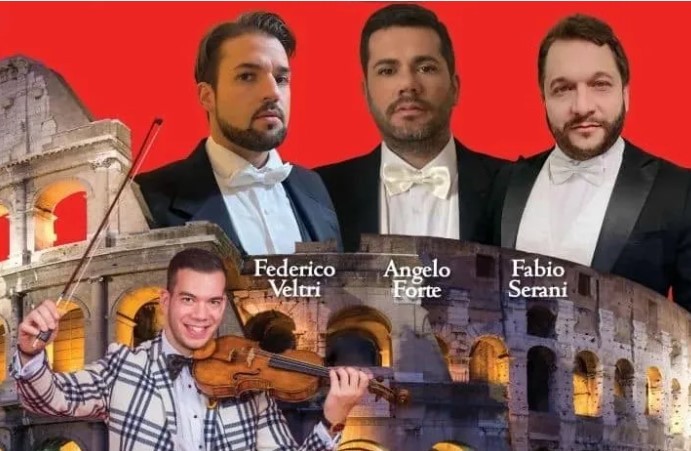 Trei tenori italieni, în luna martie, la Arad