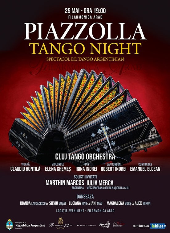 Piazzolla Tango Night - Spectacol de Tango Argentinian