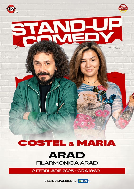 Arad: Costel și Maria Popovici - Stand Up Comedy Show