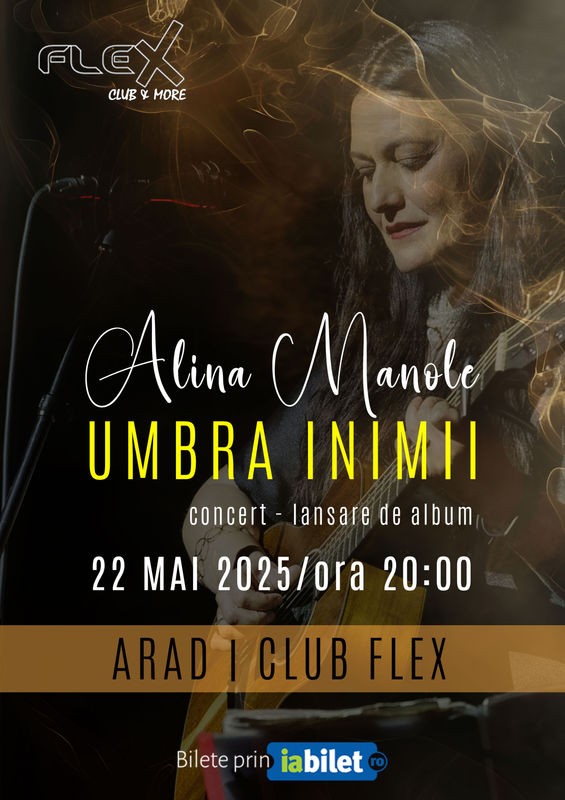 Concert Alina Manole //Lansare de album - Umbra Inimii