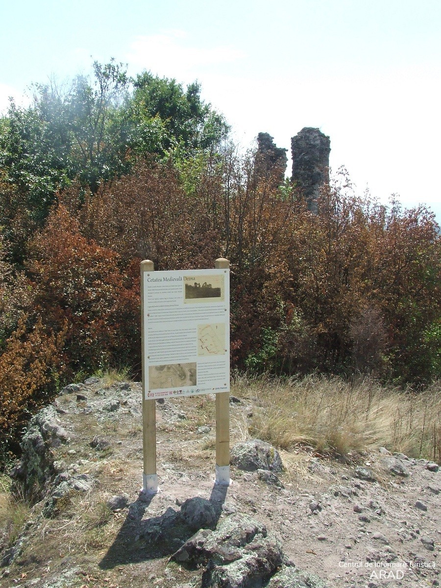 Cetatea Dezna, sat Dezna, comuna Dezna